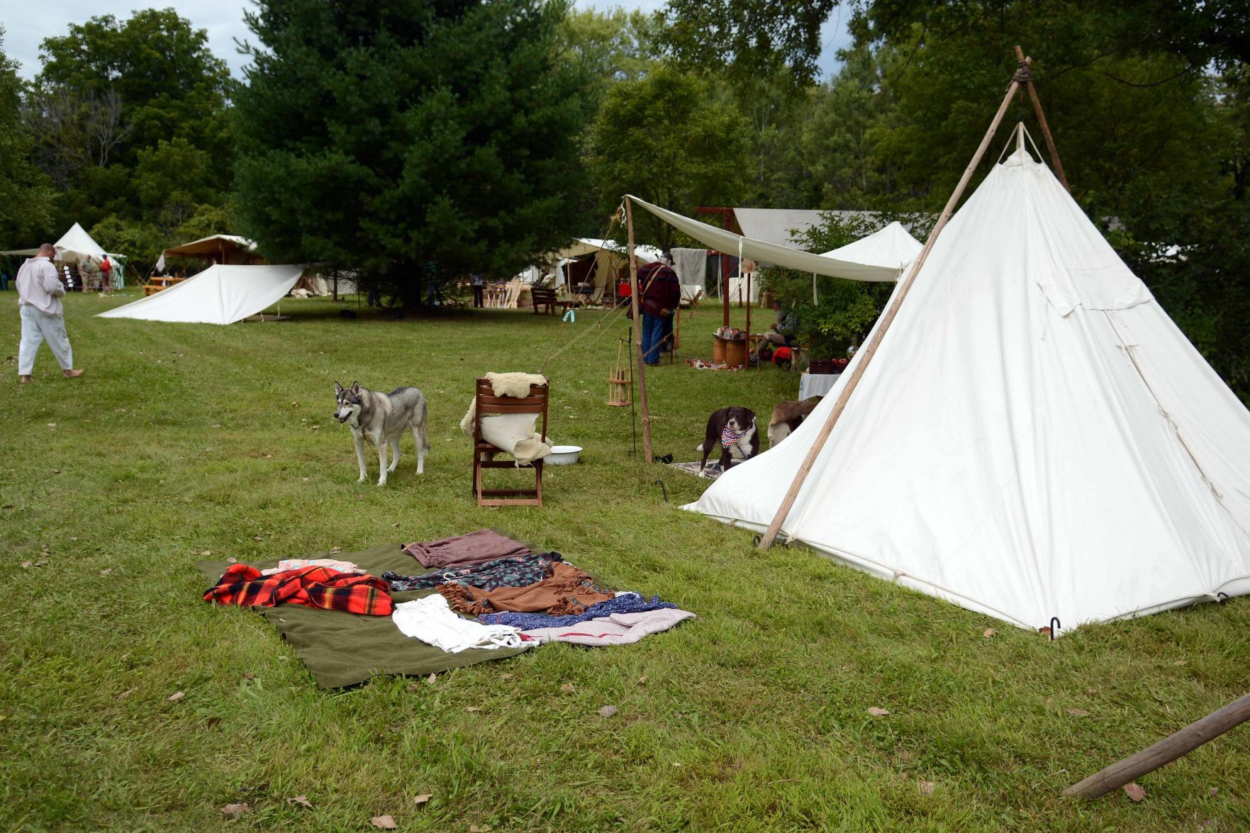 Scenes from the Baraboo River Rendezvous